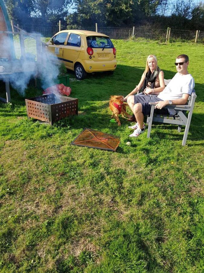 Cosy Glamping Pod Glamping In St Austell Cornwall Lanivet エクステリア 写真